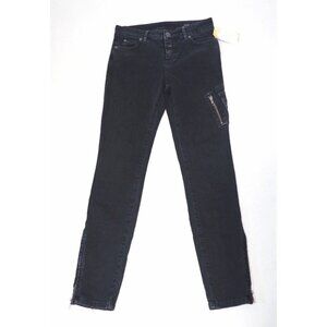 Closed Black Claire High Rise Skinny Ankle Zipper Jeans, Size 24